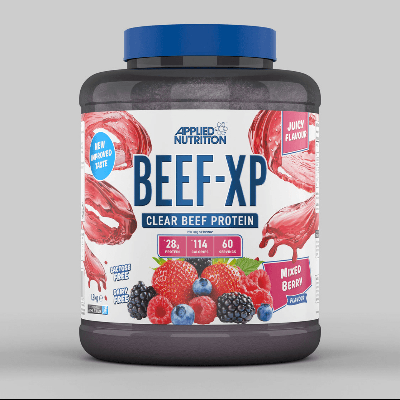 Applied Nutrition Beef-Xp (Halal) 4Lb 60 Serving Mixed Berry