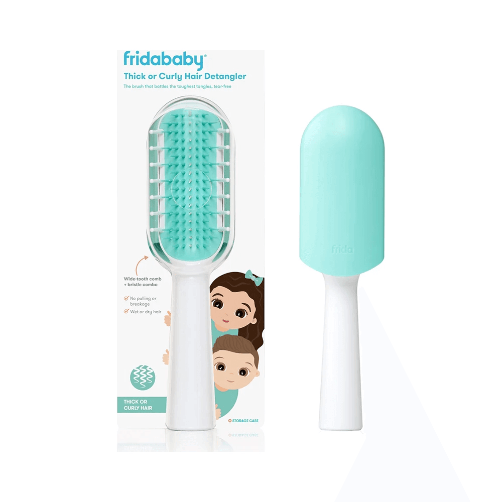 Fridababy Thick & Curly Hair Detangling Kids Brush 