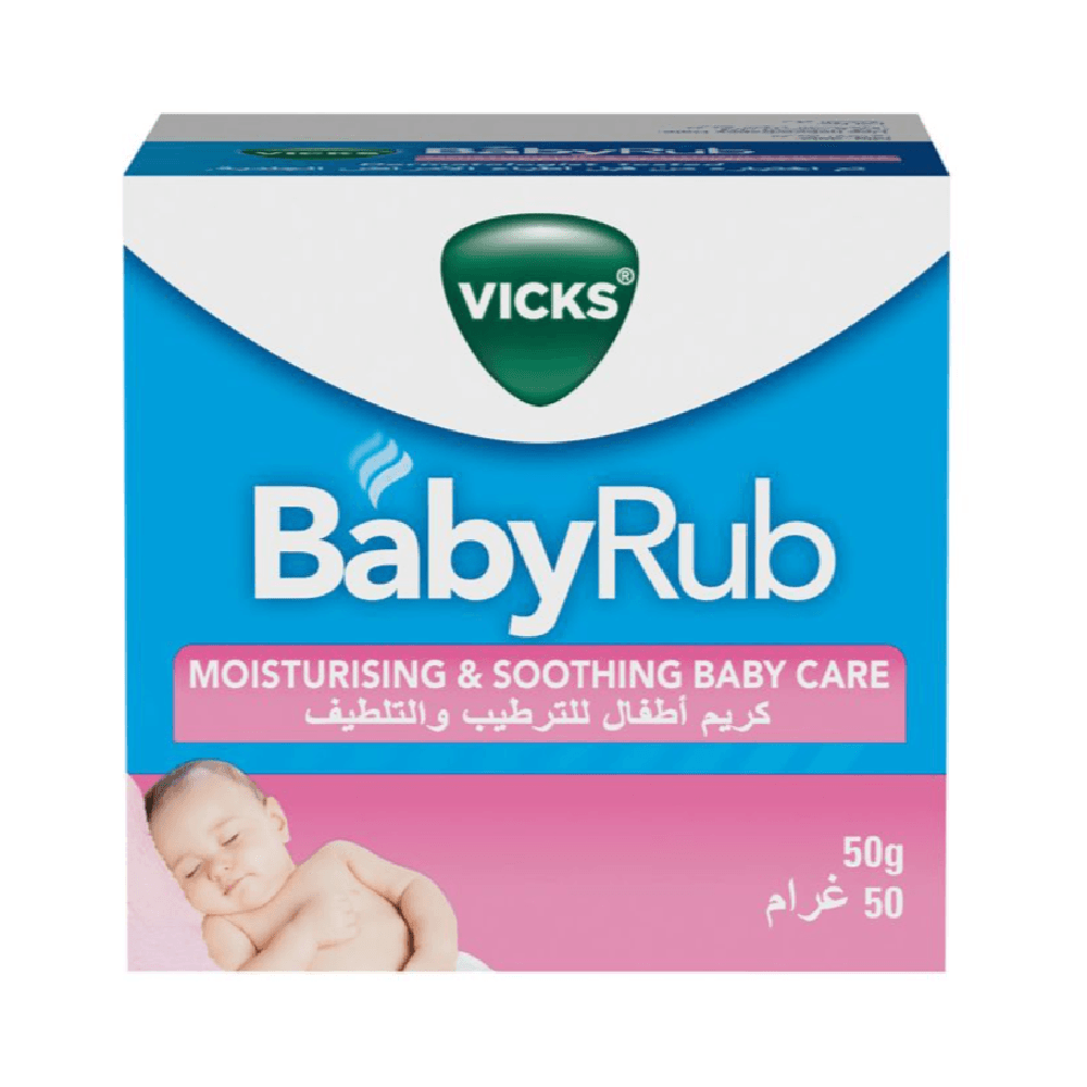 Vicks Moisturising & Soothing Baby Care Rub 50g