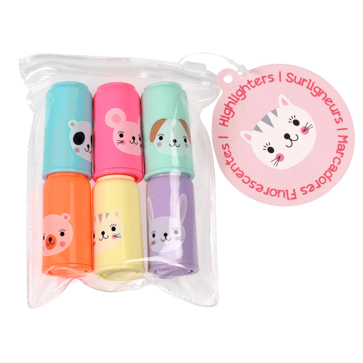 Mini Animals Highlighters