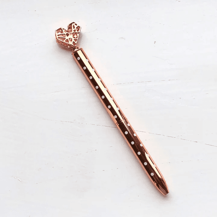 Rose Gold Heart Top