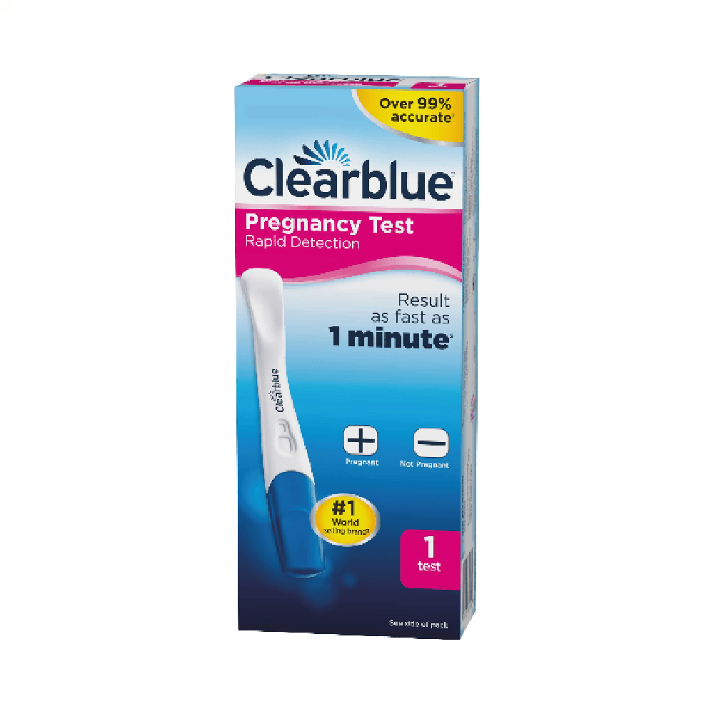 Clearblue Rapid Detection Pregnancy Test 1Pcs