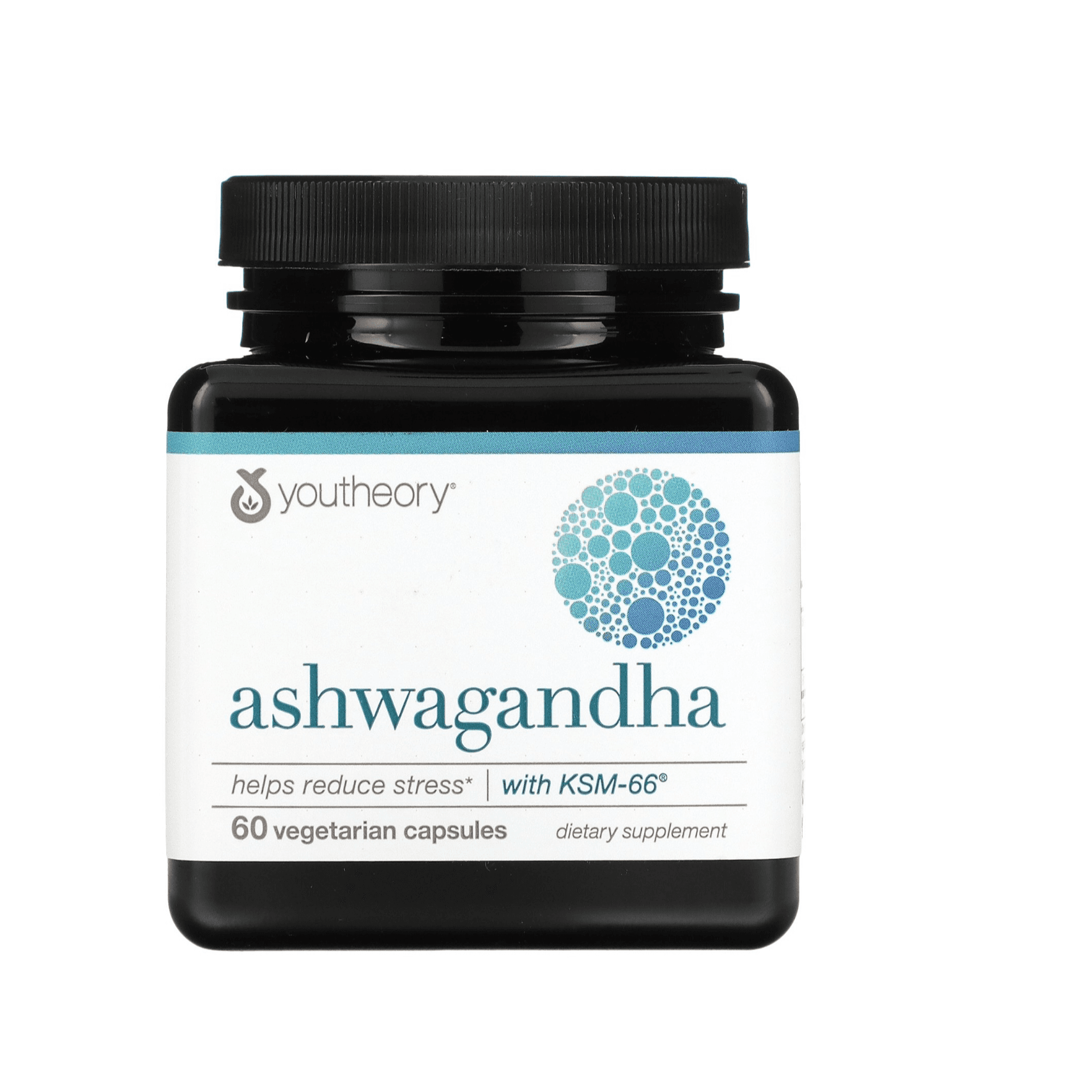 Youtheory, Ashwagandha, 60 Veg Capsules