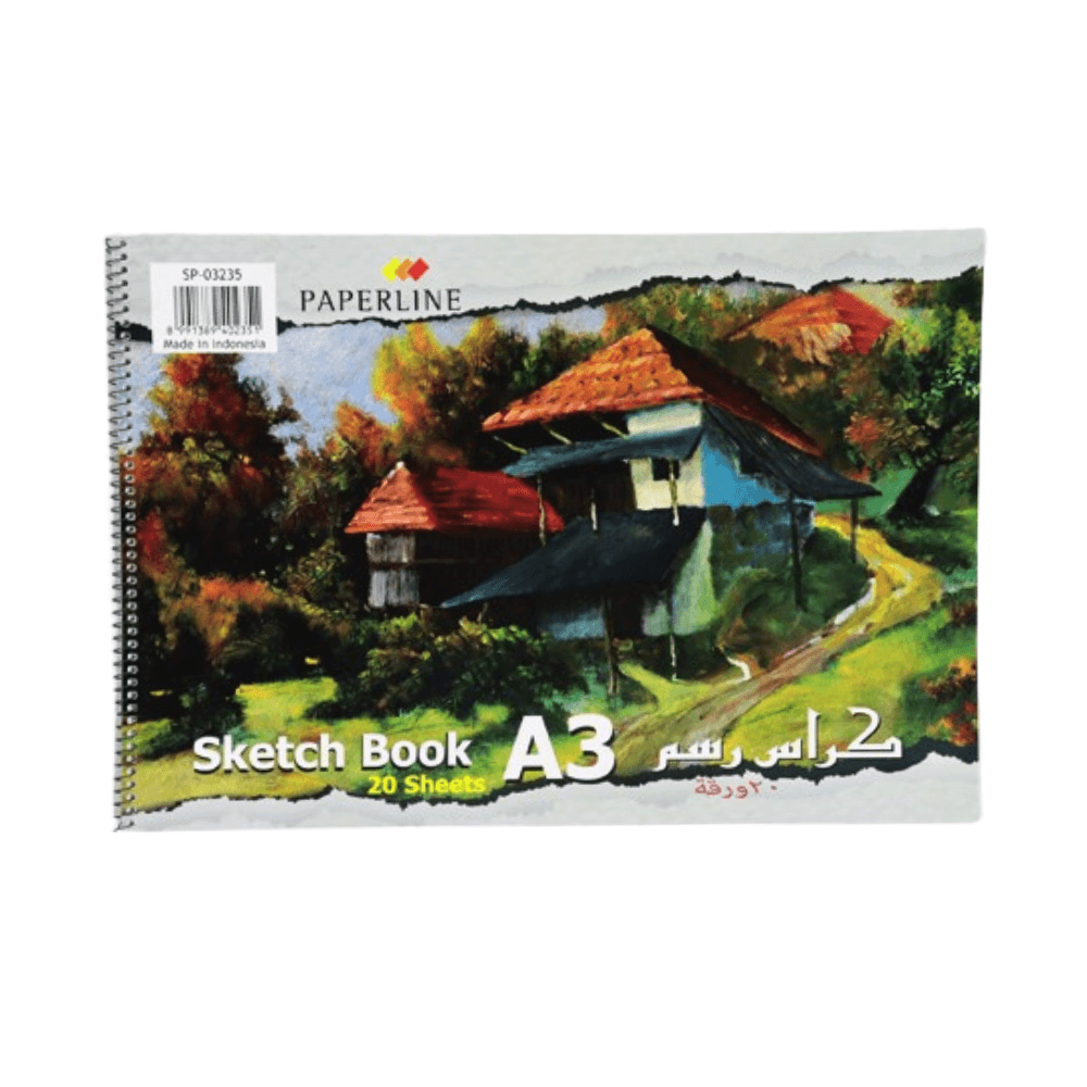 دفتر رسم سكيتش بيبر لاين ايه 3 - 20 ورقة - SP-03235