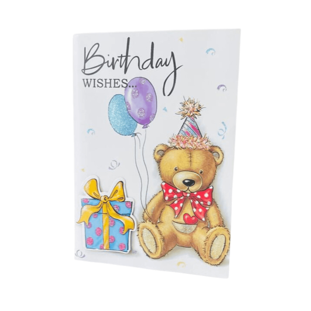 Teddy Bear Musical Birthday Card