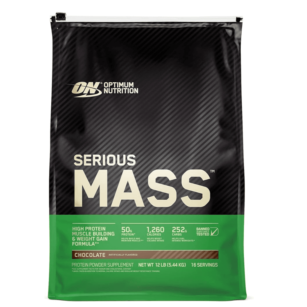 Optimum Nutrition Serious Mass 12 Lb Chocolate