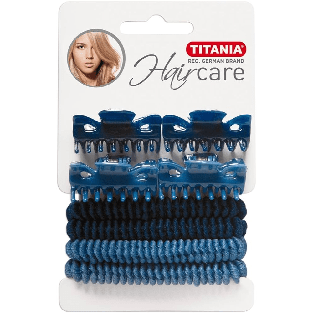 Titania 4 Hair Clips W/4 Hair Ribbons 8001 No.5349