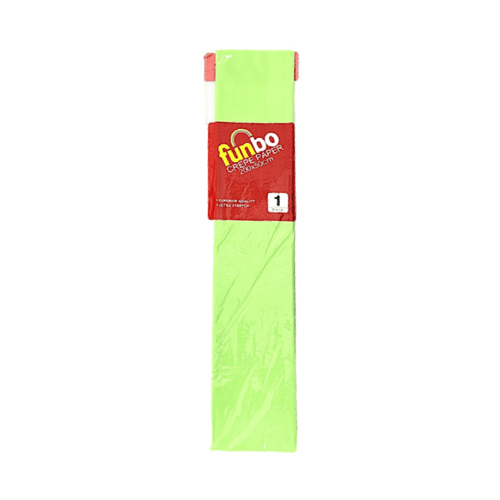 فانبو ورق كريب 200x50 سم 8944 - أخضر فاتح