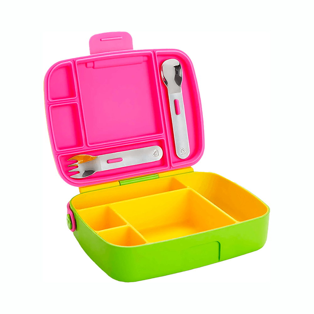 Munchkin Bento Toddler Lunch Box - Pink