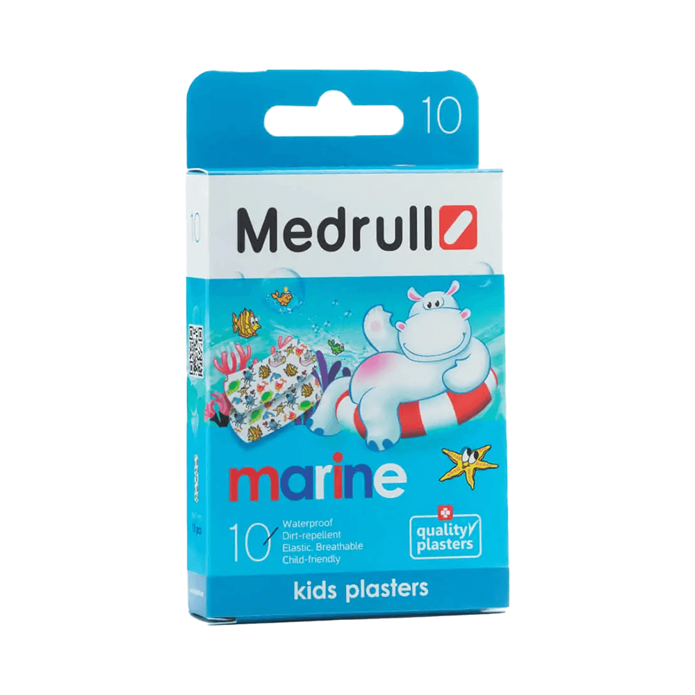 Medrull Marine Kids Waterproof Plasters 10Pcs