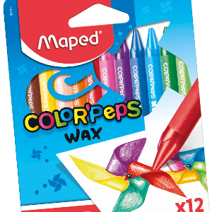 Maped Colorpeps 12pcs Wax Crayons