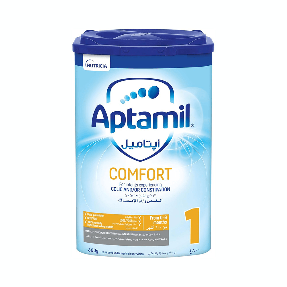 Nutricia Aptamil Comfort 1 Baby Milk For Age 0-6 Months 800g