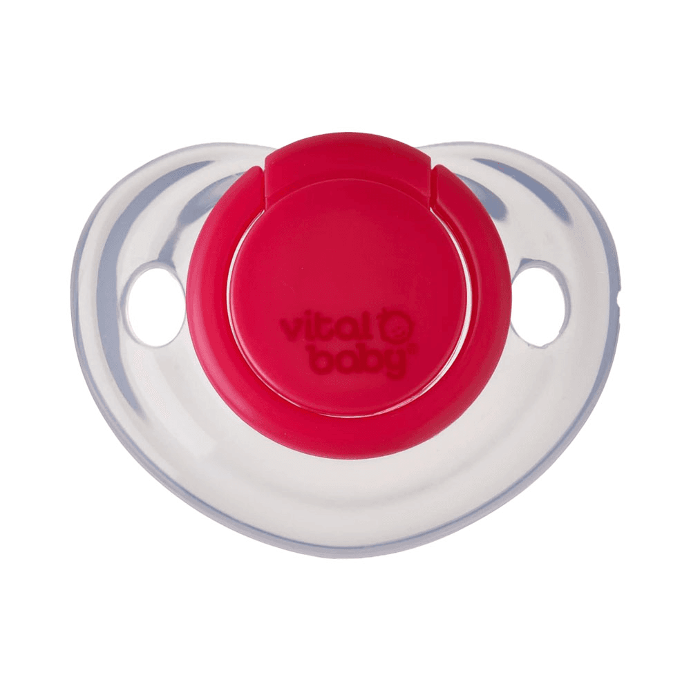 Vital Baby Soothe Perfectly Simple 6-18 Months Girl Pacifier 2Pcs