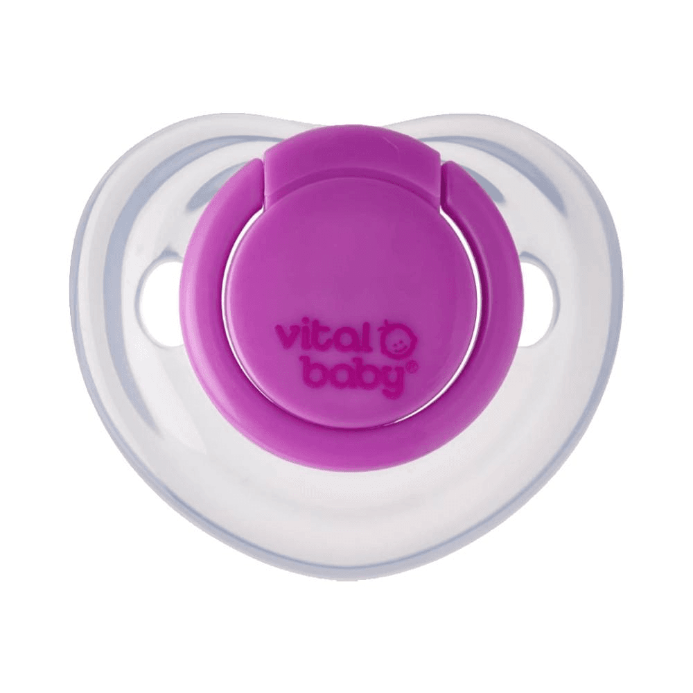 Vital Baby Soothe Perfectly Simple 0-6 Months Girl Pacifier 2Pcs