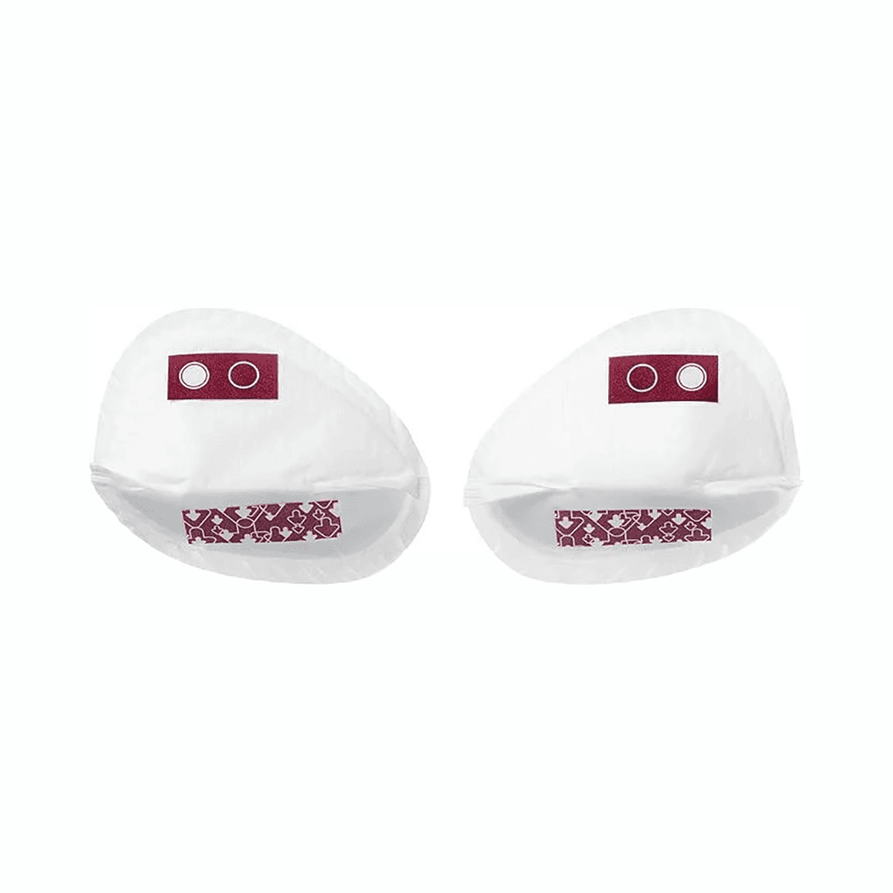 Tommee Tippee Made For Me Soft Absorbent & Leak-Free Contoured Shape Adhesive Daily Disposable Breast Pads Large Pack 40Pcs