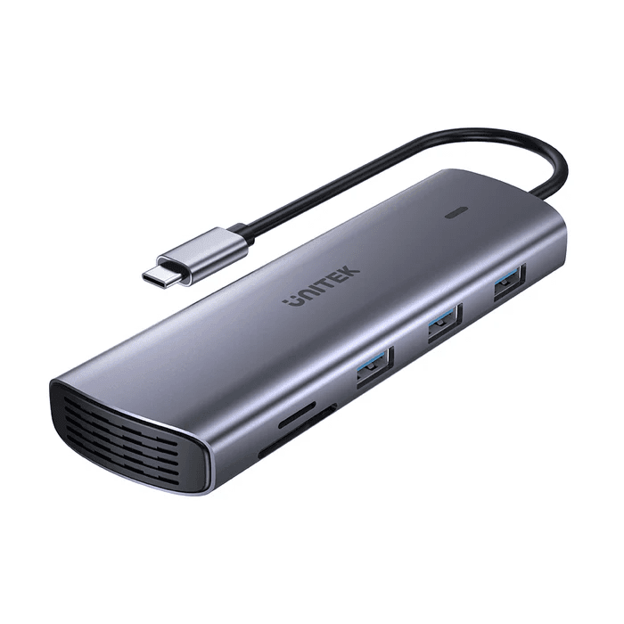9-In-1 Usb-C Hub With Dual Display, Dual Card Reader And 100W Pd