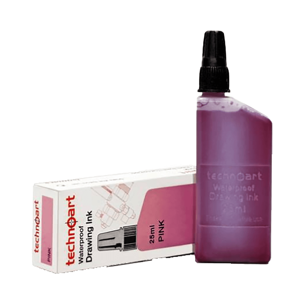 Technoart Waterproof Drawing Ink - Pink
