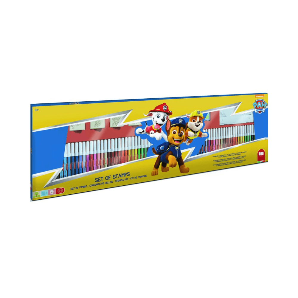 Paw Patrol Multi Print Felt Tip Pens Set 119Pcs