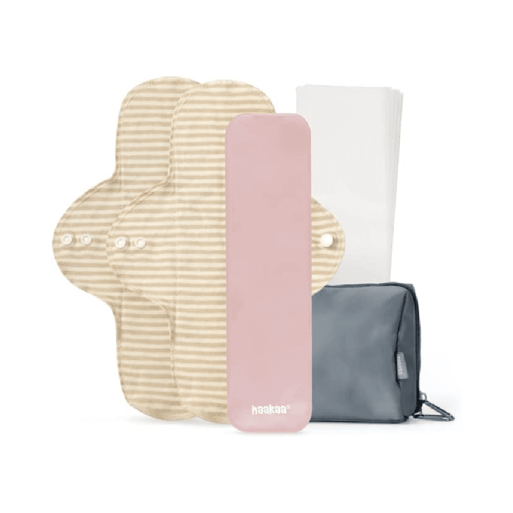 Haakaa Reusable Cooling Perineum Compression Pads - Blush