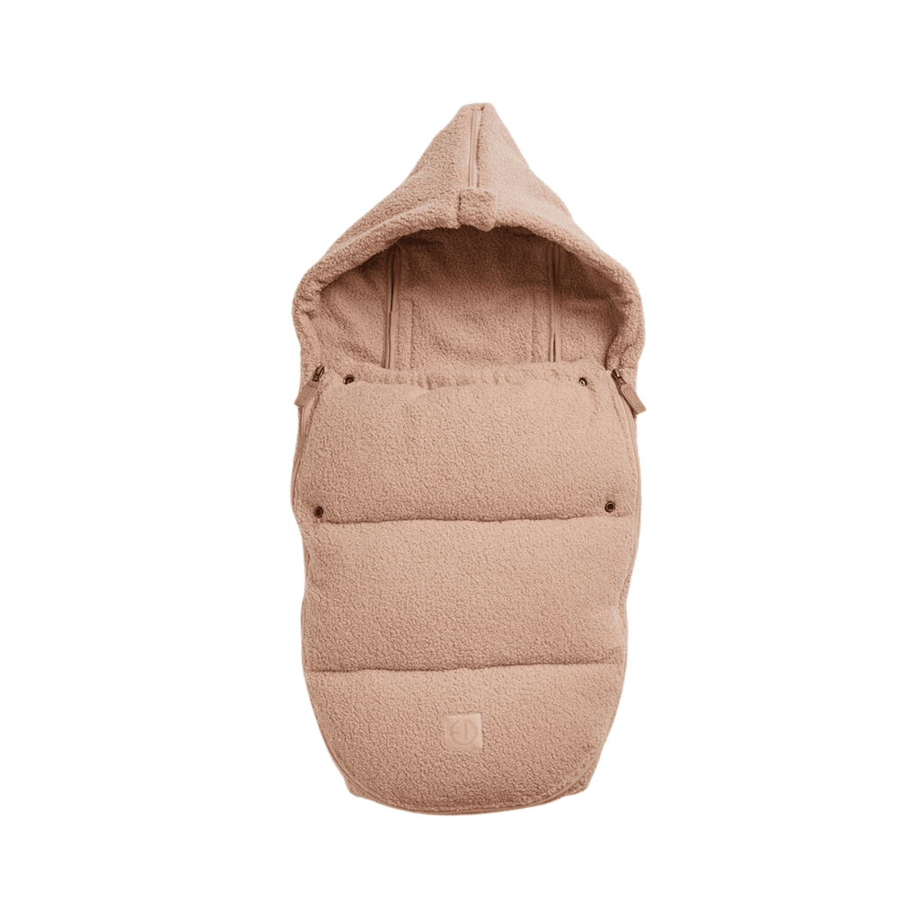 Elodie Bouclé Car Seat Footmuf - Pink