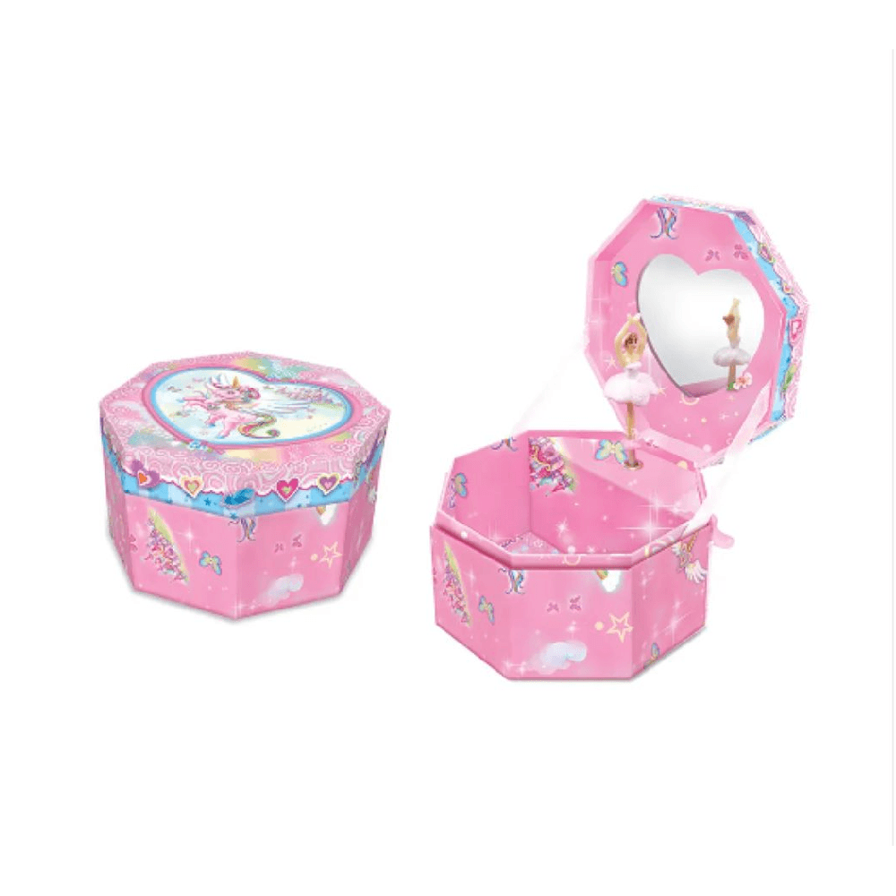 Pecoware Octangle Shape Music Jewelry Box
