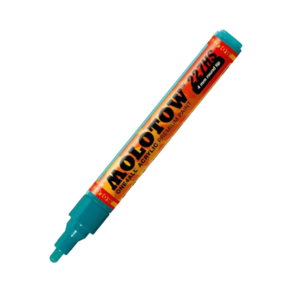 Molotow One4All 4mm Acrylic Marker 227HS #206 - Lagoon Blue