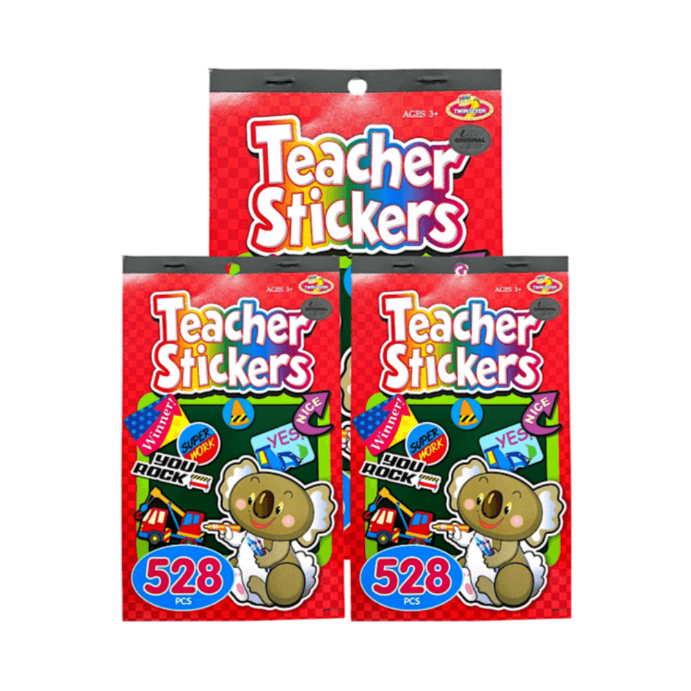 Teacher Stickers 1584Pcs 3 Books Offer 7859