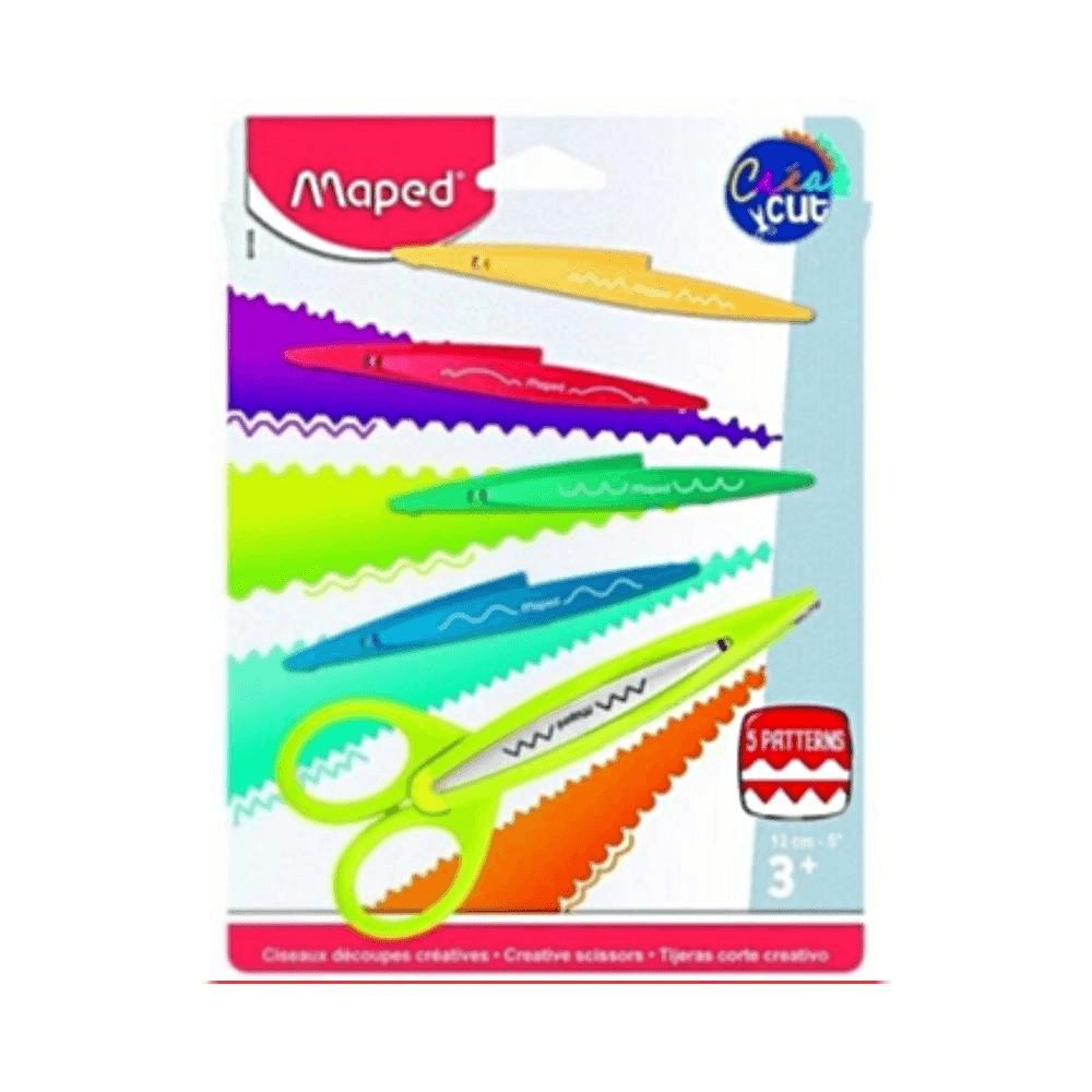 Maped Creative 5 Pattern Scissors 5 Inches 13cm 