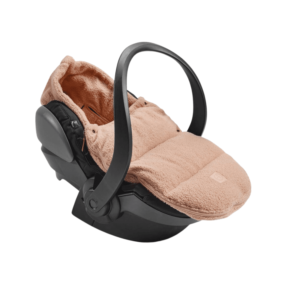 Elodie Bouclé Car Seat Footmuf - Pink