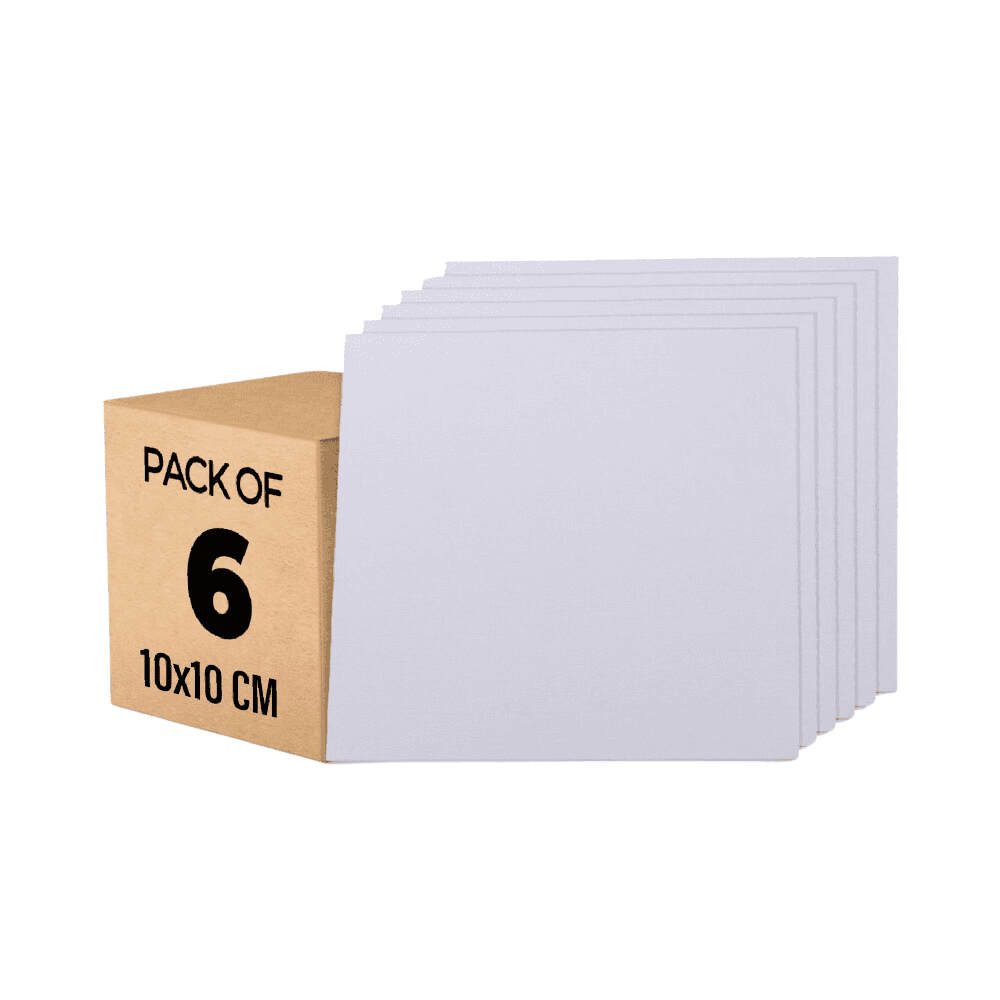 Canvas Mini Pack 10x10cm 6Pcs 