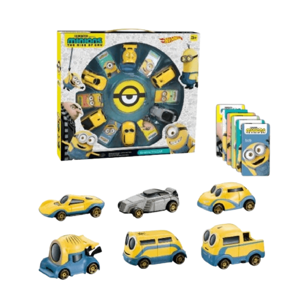 Minions Metal Car Toy Set