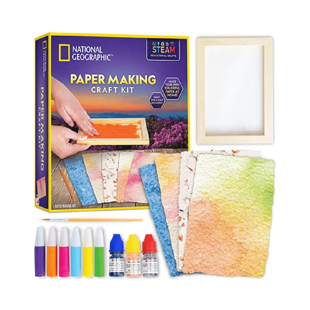 National Geographic Paper Making Craft Kit