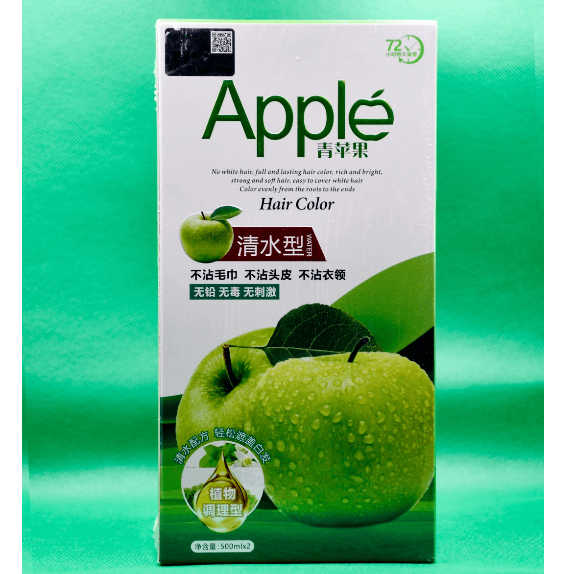 Hair Dye Chines Apple 500Ml – 72 24 Pieces In Cartoon