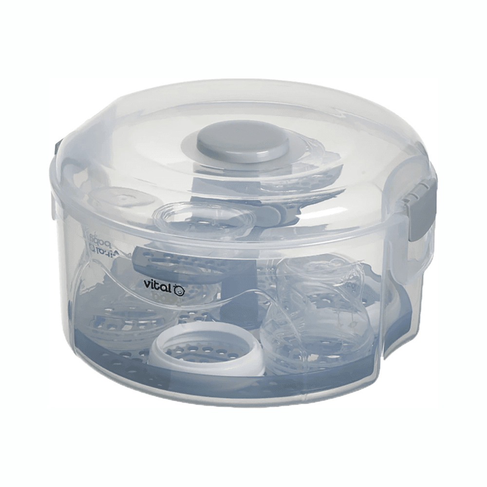 Vital Baby Nurture 2 In 1 Combination Transparent Steriliser - White