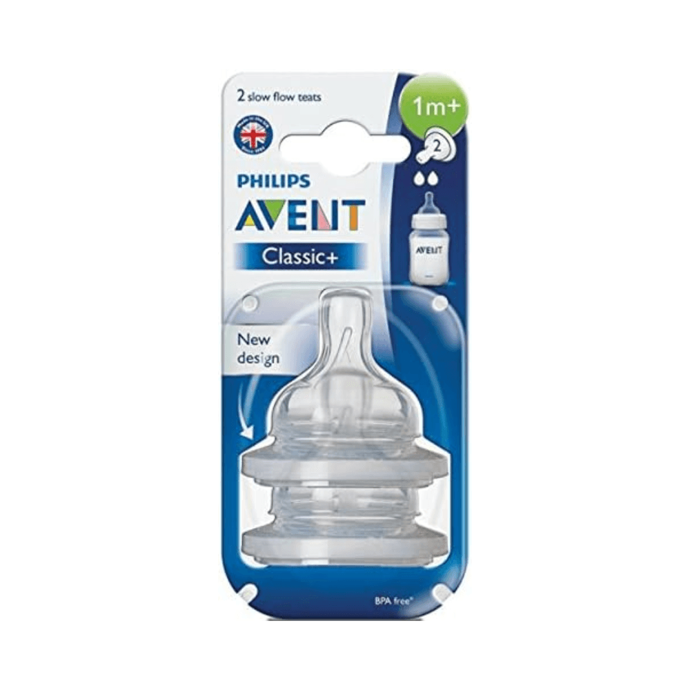 Philips Avent Classic Plus 2-Hole Teats 2Pcs SCF632/27