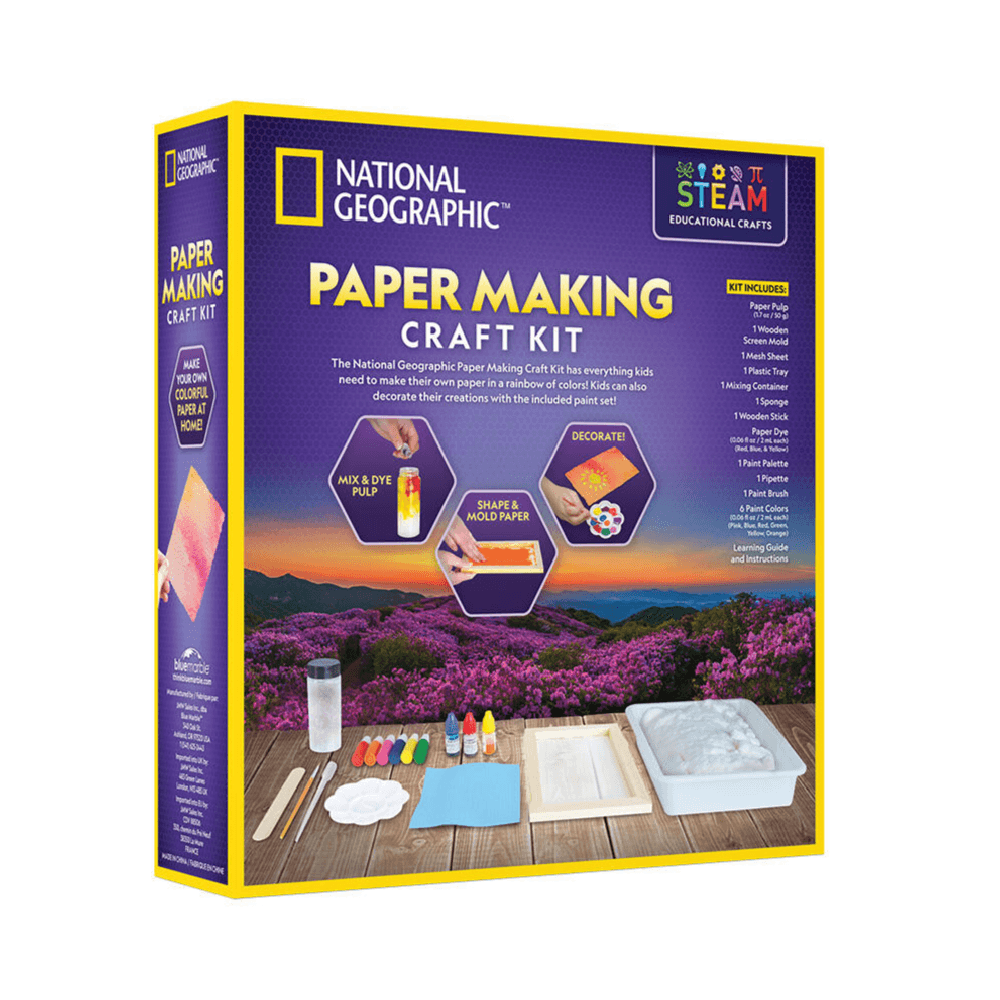 National Geographic Paper Making Craft Kit