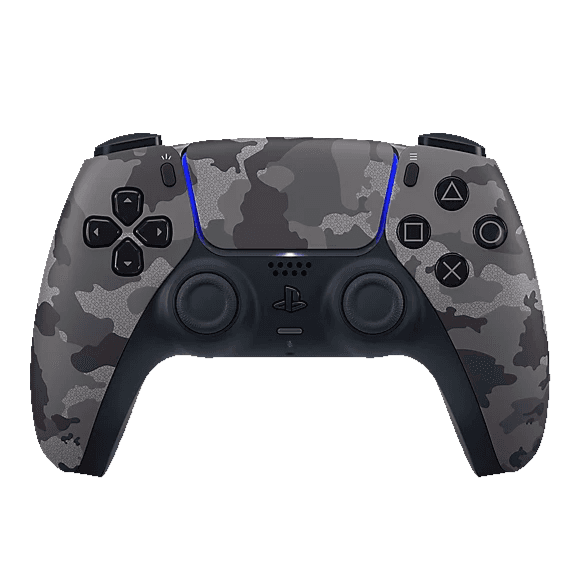 Sony Playstation 5 Dualsense Wireless Controller - Gray Camouflage