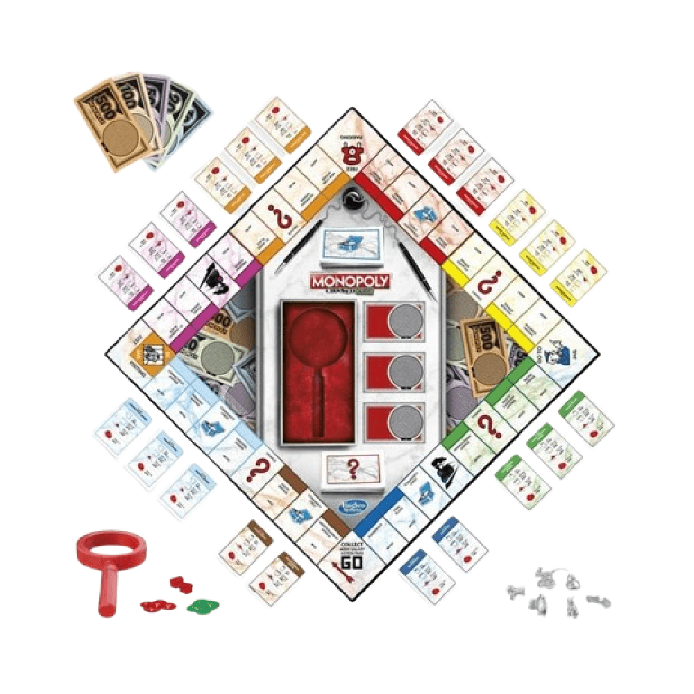 Monopoly Crooked Cash Board Game with Decoder