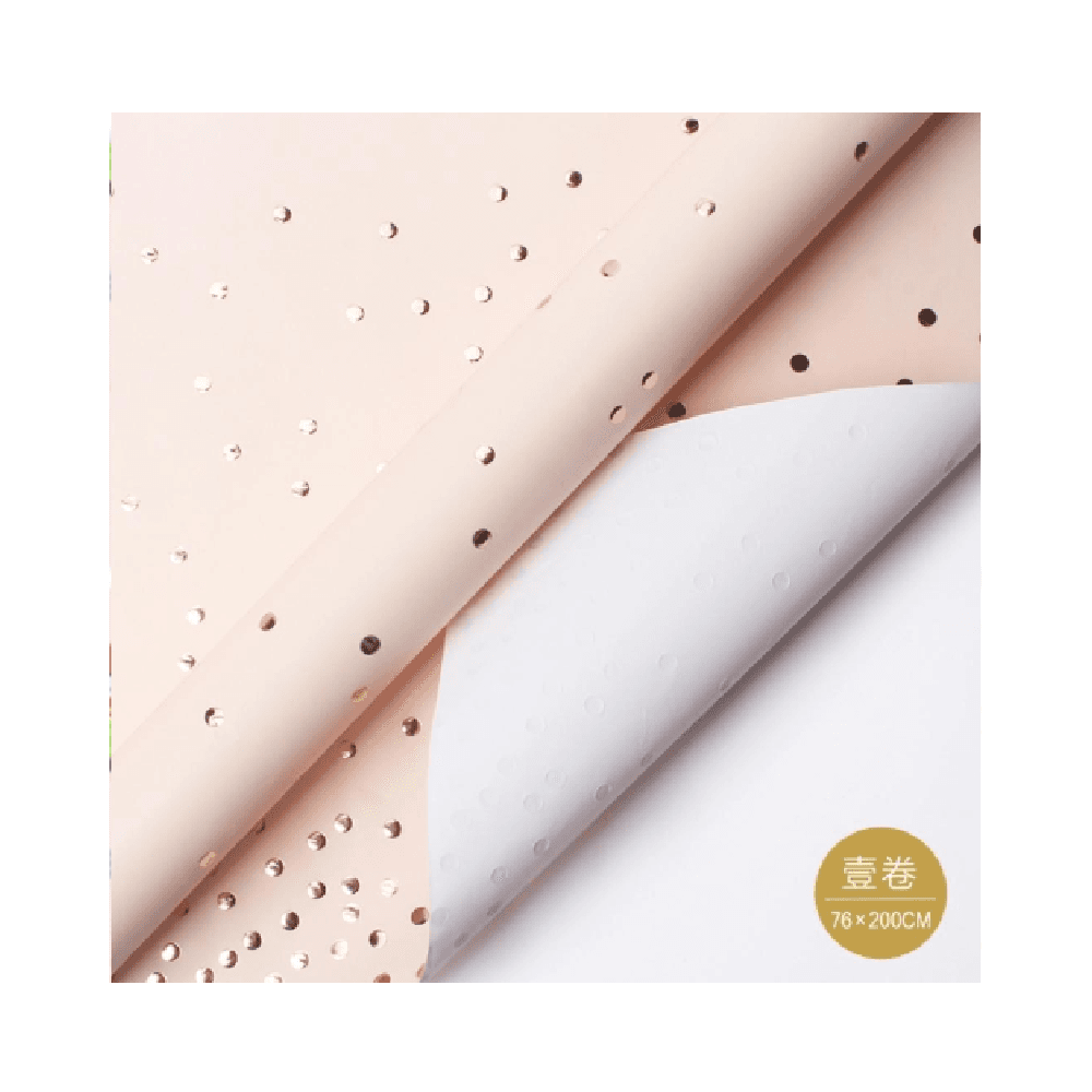 Pink Dotted Wrapper - Pink