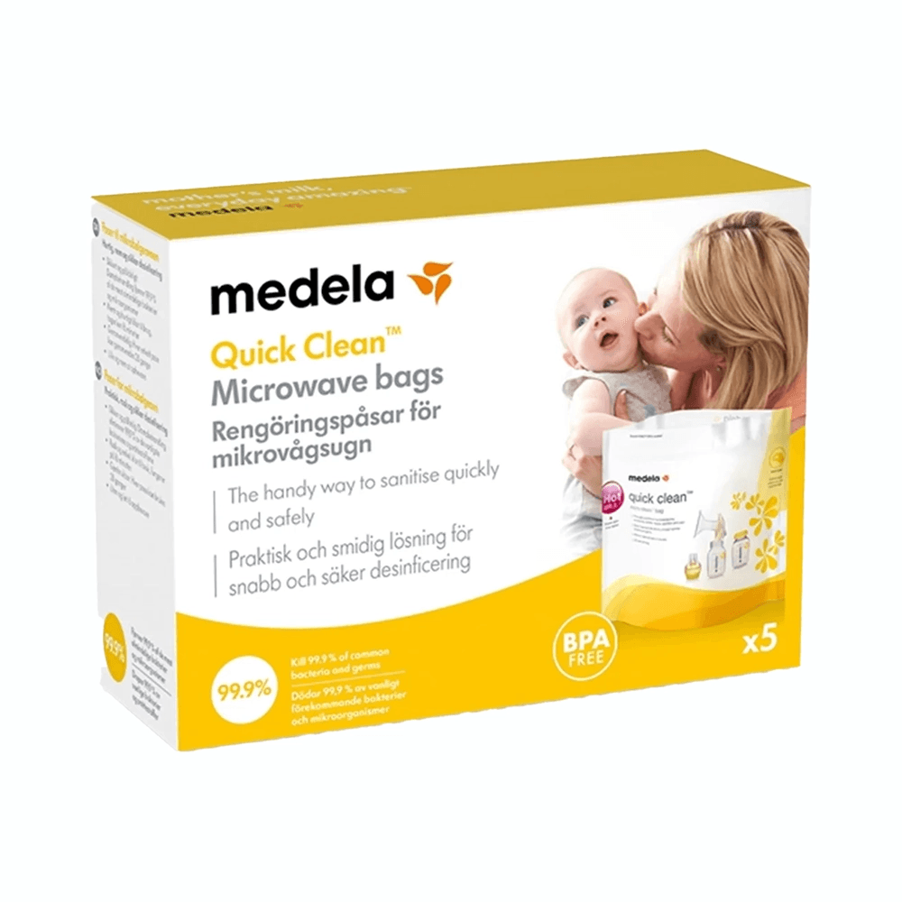 Medela Quick Clean Microwave Bags 5Pcs