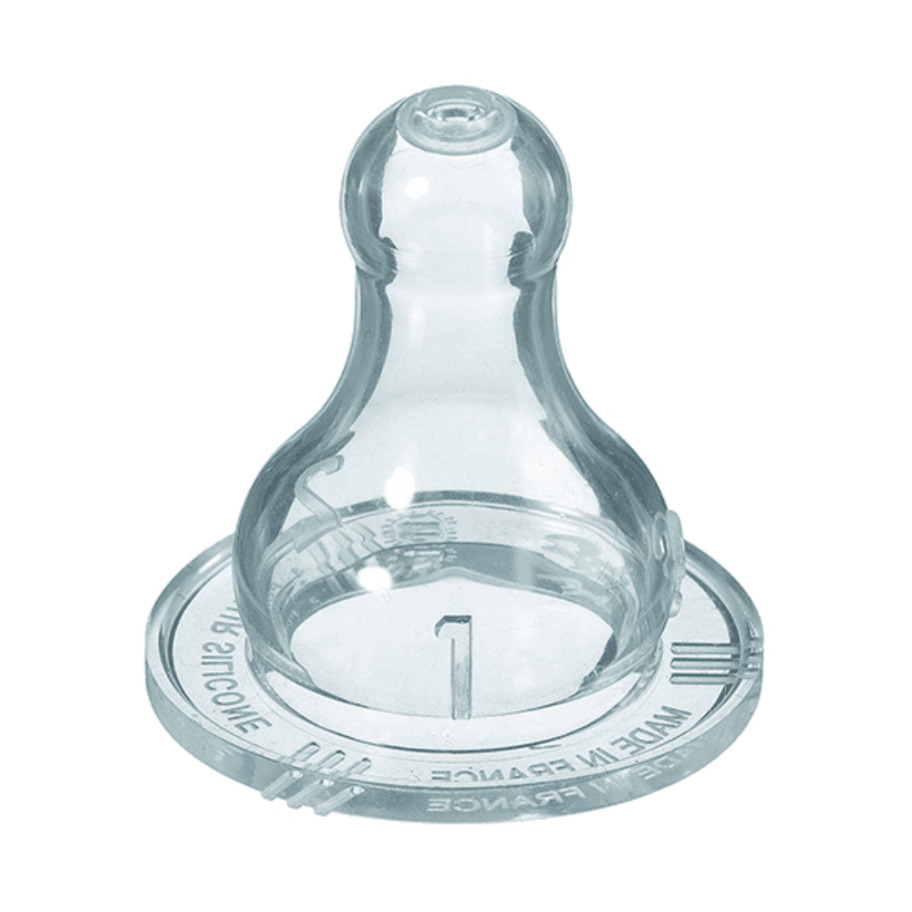 Bebeconfort Silicone Standard Base S.2 Clear Teats  (Buy 1 Get 1 Free)