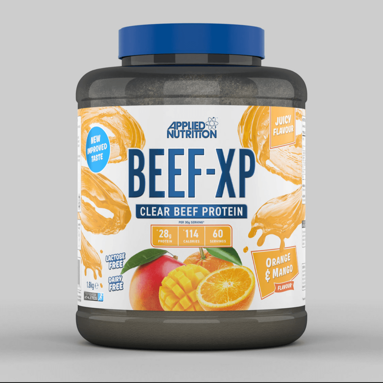 Applied Nutrition Beef-Xp (Halal) 4Lb 60 Serving Orange & Mango