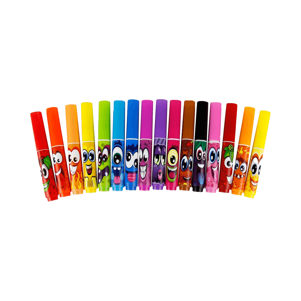 Scentos Scented Shorties Markers Set 16Pcs