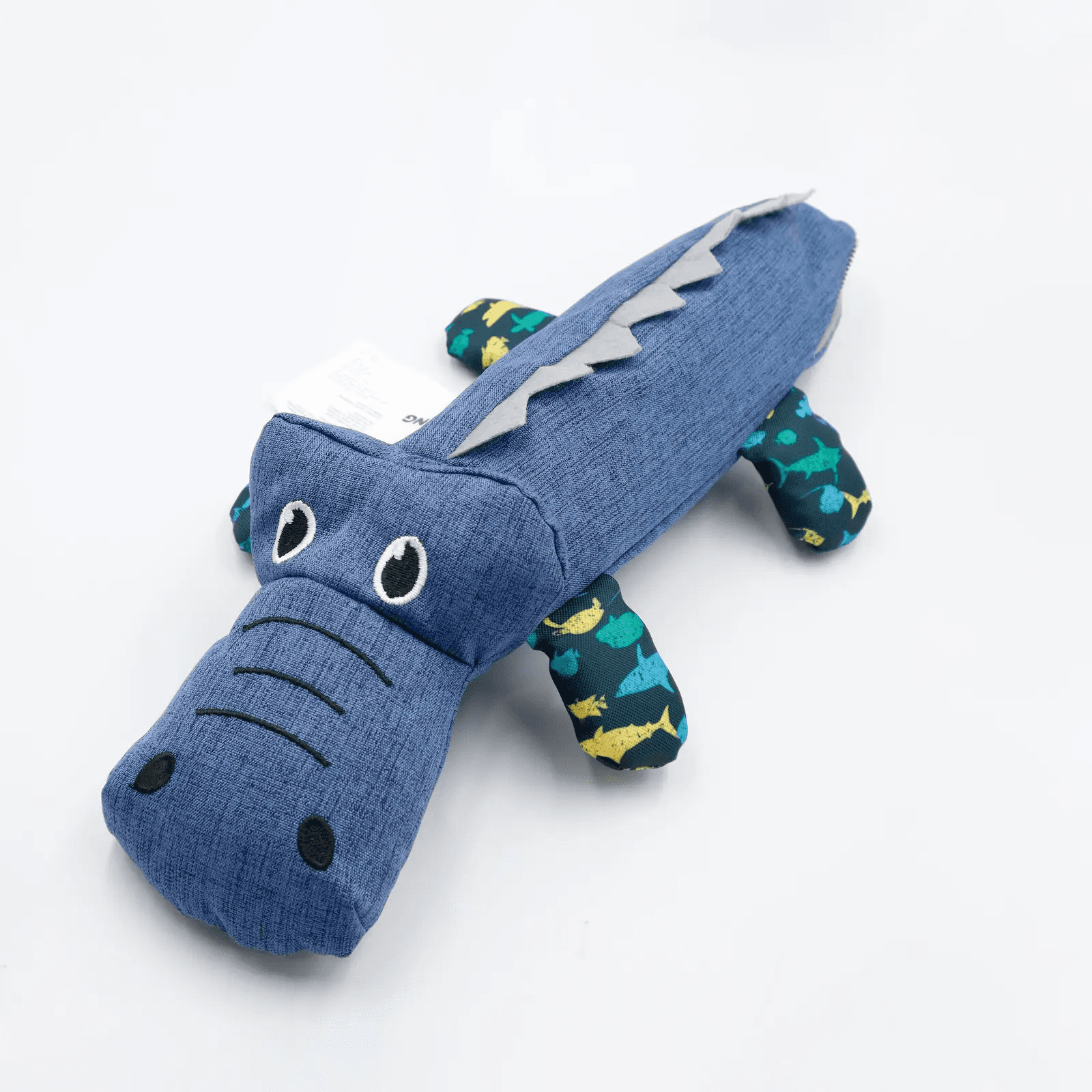 Recycled Fabric Plush Toy Crocodile