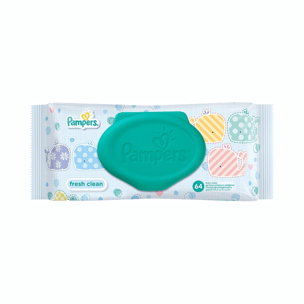 Pampers Baby Wipes Single Pack 64Pcs PS113-0