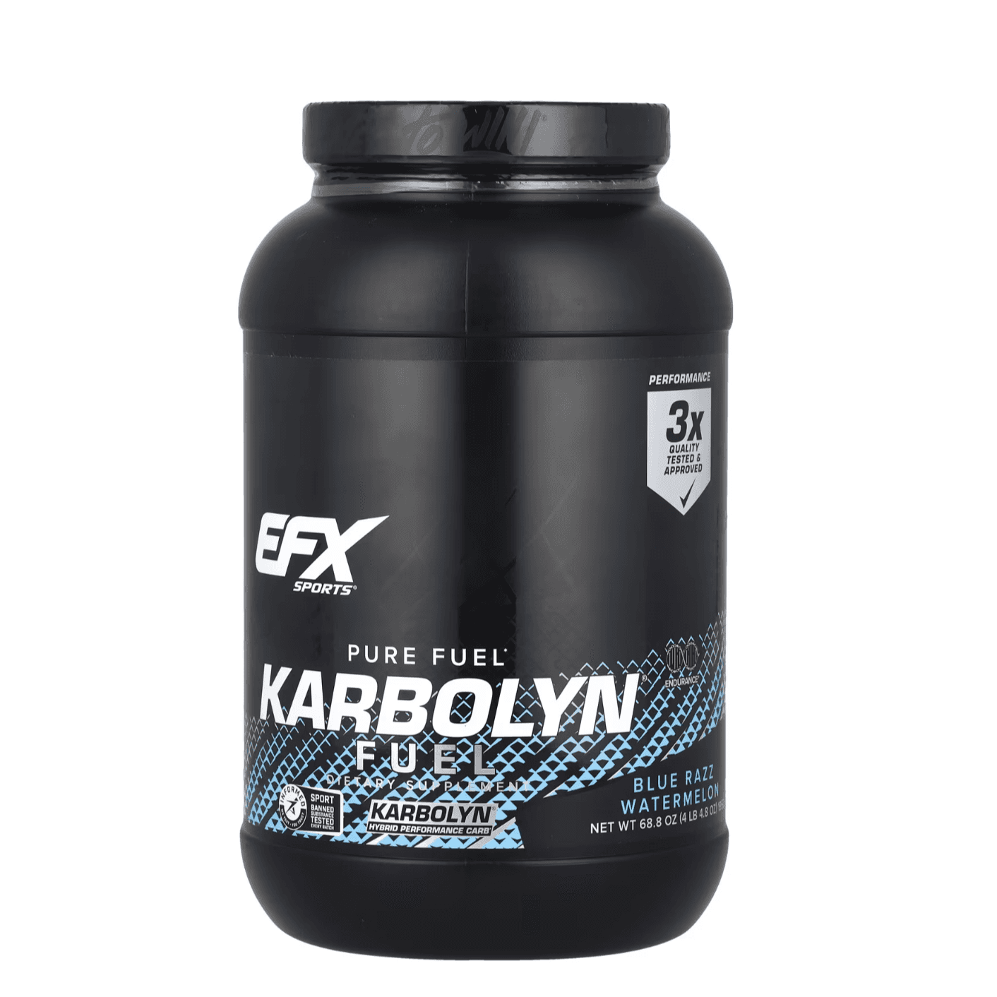 Efx Sports, Karbolyn Fuel, 4 Lb, Blue Razz Watermelon