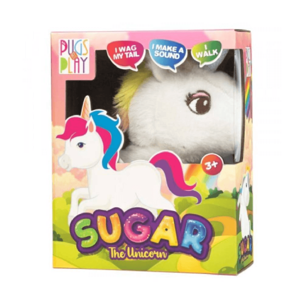 Pugs At Play Sugar Unicorn Cream Toy