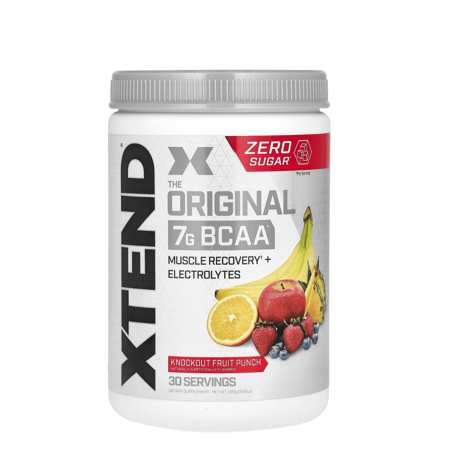 Xtend, Bcaa, 30 Serving, Knockout Fruit Punch