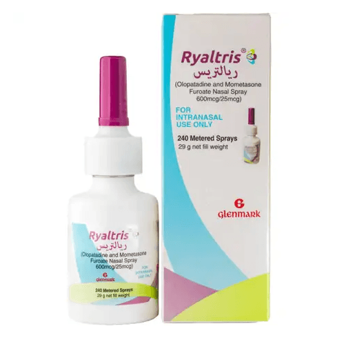 Ryaltris 600Mcg/25Mcg Nasal Spray 240 Metered Sprays