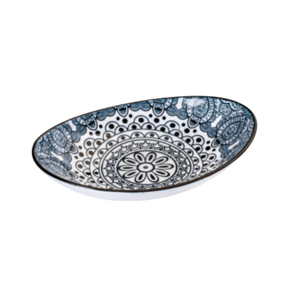 Che Brucia Oval Bowl 7 Inch - Arabesque D03-014